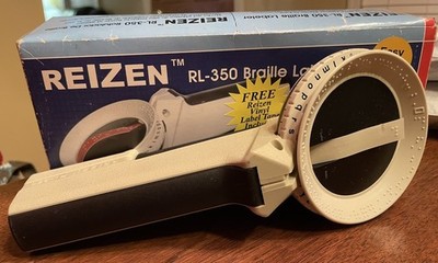 Reizen RL-350 Braille Labeler Used for Accessibility Labeling