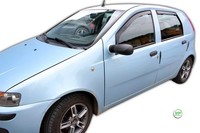 Windabweiser Heko FüR Fiat Punto II / III 1999-2011 5-TüRer 4-Tlg
