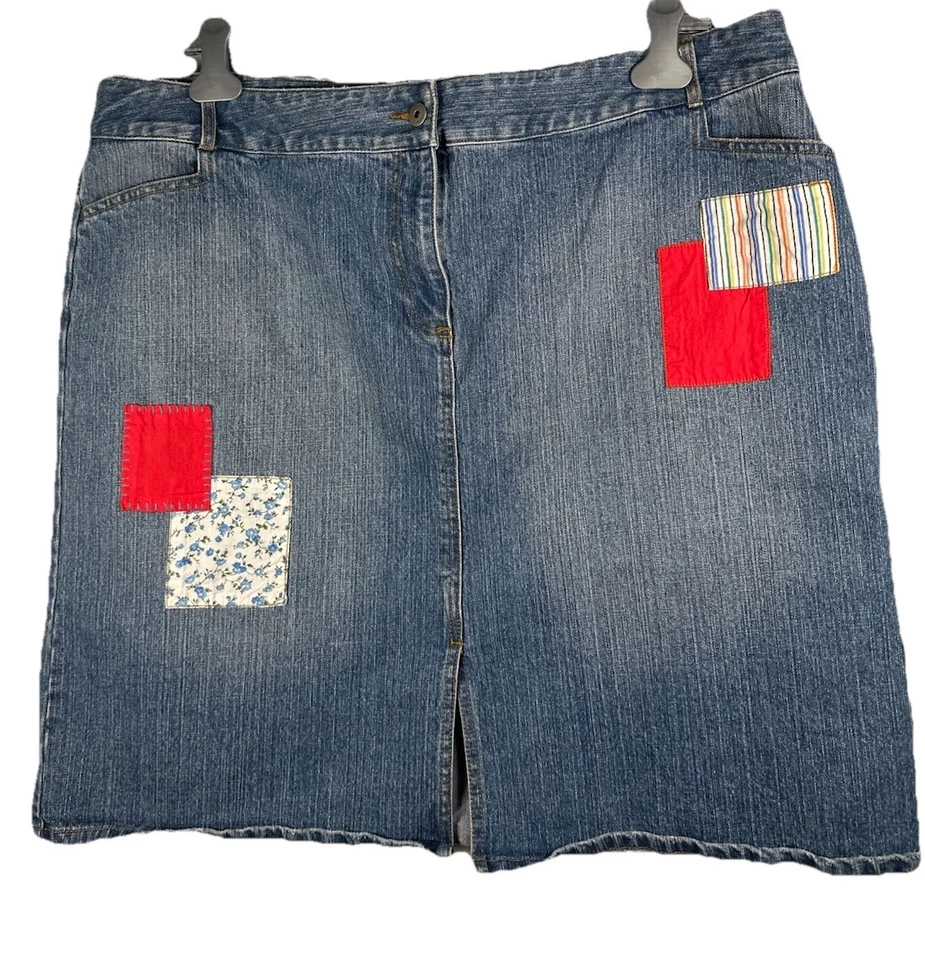 Context Woman Skirt - Blue Denim 20W preowned, Very Good condition - Image 2 of 4