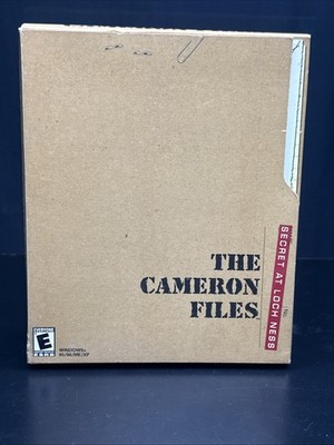 The Cameron Files: Secret at Loch Ness (PC, 2002) Big Box Windows Sealed
