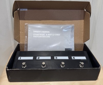 Marshall PEDL-91006 JVM 4-Way Footswitch With Manual