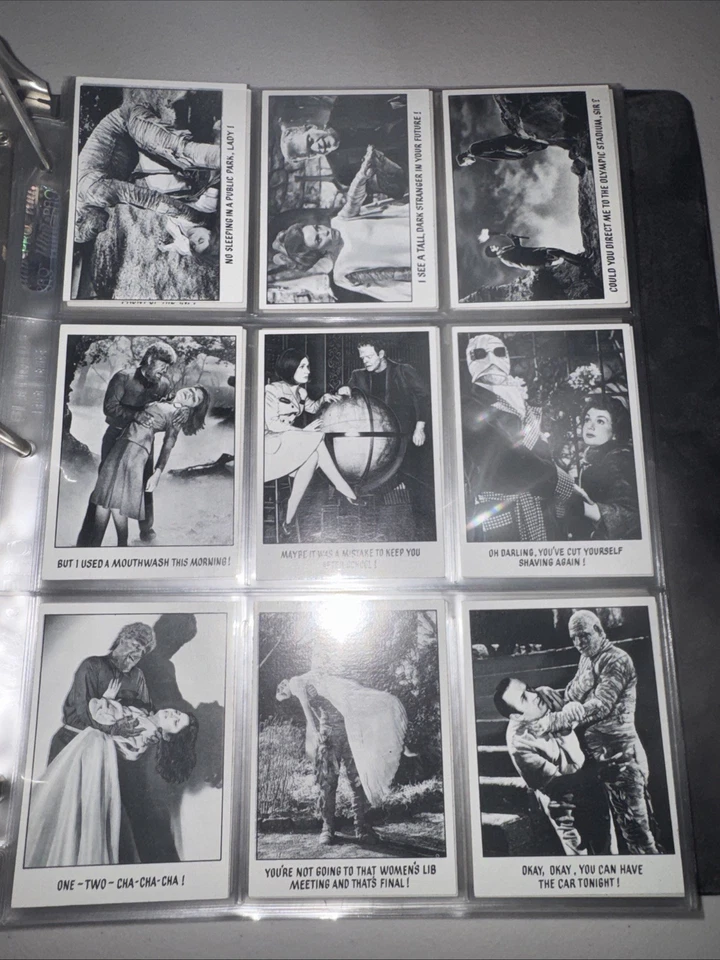 1973 TOPPS YOU'LL DIE SMACHING II COMPLETE SET (128 Cards) + TEST SET (18 Cards) - Bild 3 von 4