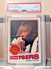 1977-78 Topps #100 Julius Erving PSA 8