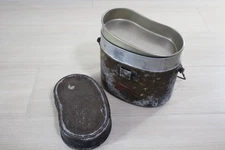 WWII Imperial Japanese Army Mess Kit Osaka Aluminum “Substitute / Dural Used”D22