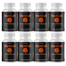 BioXCell Tablets Support Male Performance Supplement - 8 Bottles 
