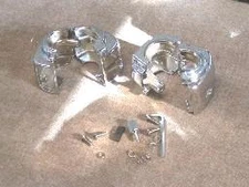 NEW Chrome Handlebar Switch Housing for 1996-Up Harley