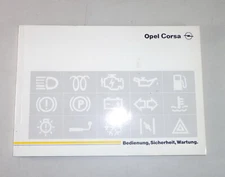Operating Instructions / Manual Opel Corsa B As of 08-1993