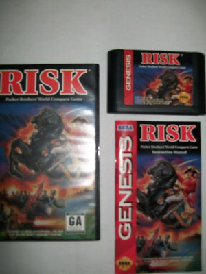 Sega Genesis Game Risk