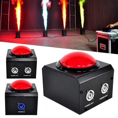 Manual Control Press Type Stage Effect Machine Controller 2 Port Output