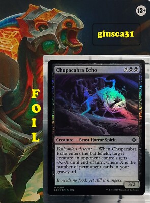 Magic - Chupacabra Echo - Uc/Foil/Kreatur - The lost Caverns of Ixalan - EN/NM