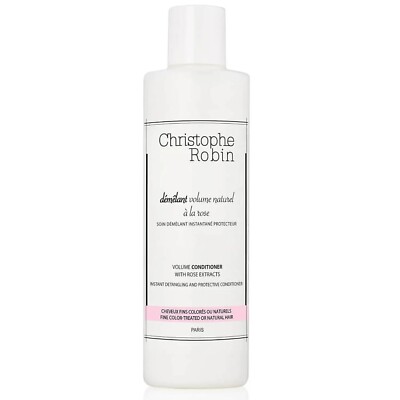 CHRISTOPHE ROBIN VOLUME CONDITIONER MIT ROSENEXTRAKTEN ENTWIRREN 250ML NEU