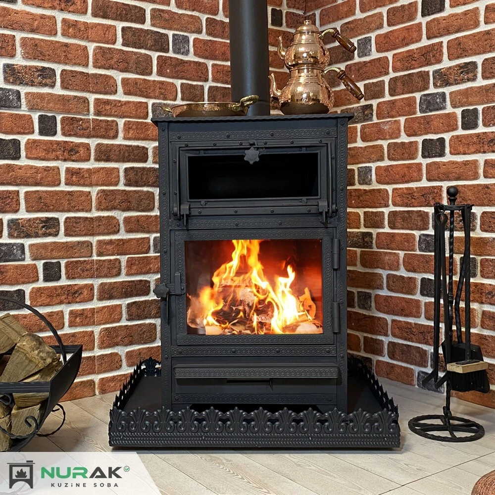 Wood burning stove, wood stove, oven stove cooker stove extra large fire  chamber | eBay