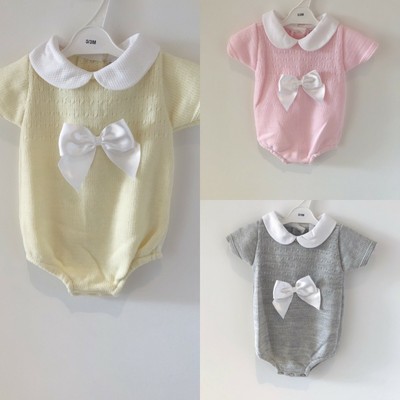 baby girl lemon romper