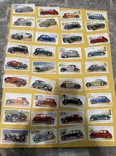 10 x Automotive/car Cigarette/tobacco Cards Random Lot 1920’s-30’s