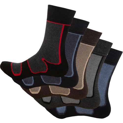 3 & 6 Pairs Mens Hiking Boot Socks Ladies Womens Trekking Walking Ski Work Sock - Picture 6 of 9