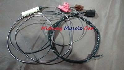 hood tach feed wiring harness w/ HEI to tachometer 69 70 71 72 Pontiac