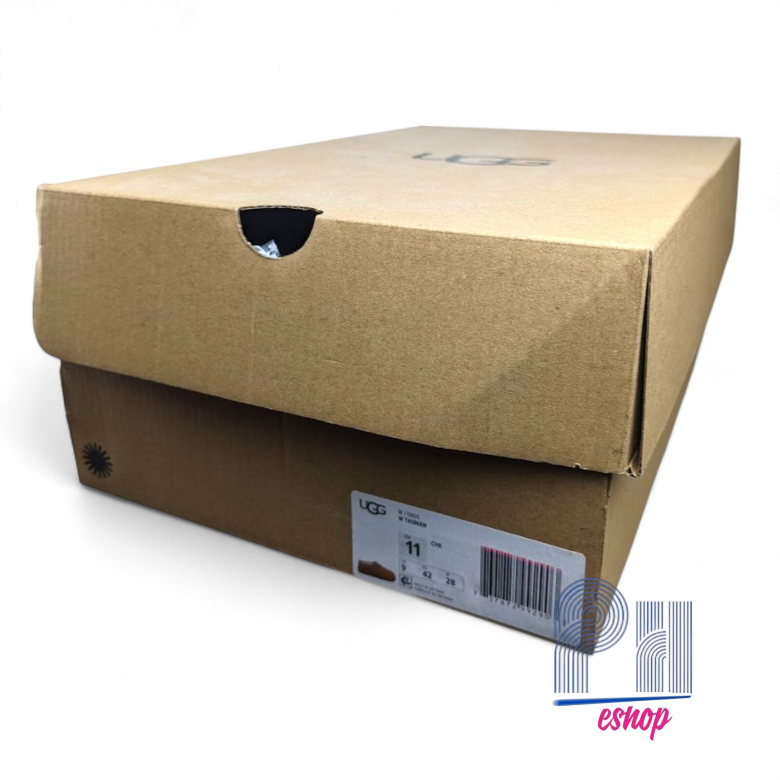 SAOLA UGG Donna 11 Tasman Marrone w5955 SOLO SCATOLA VUOTA SCARPA