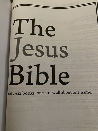 NIV Komfortdruck Jesus Bibel weicher Lederlook braun Zondervan Neu im Karton - Bild 2 von 5