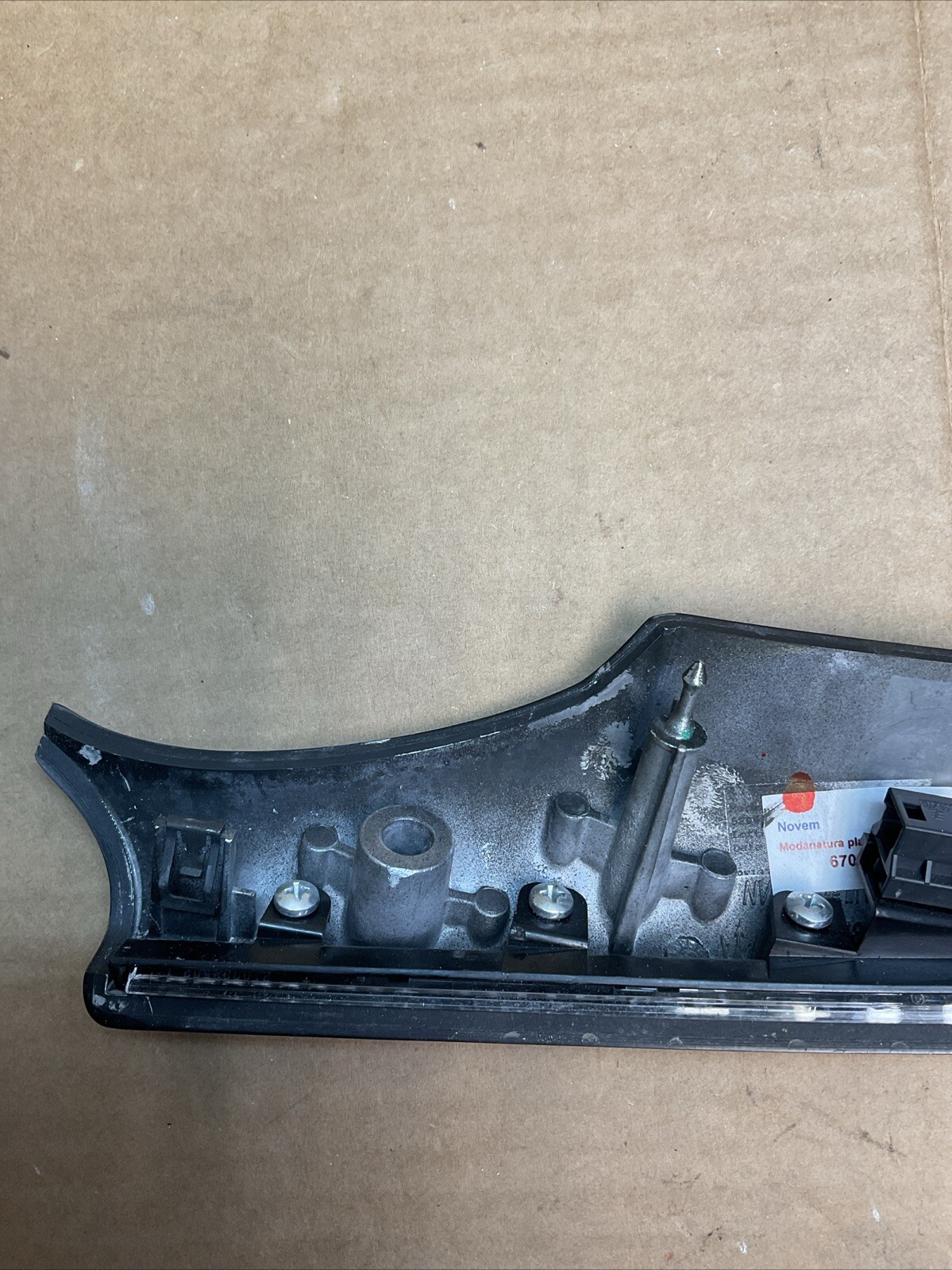 13-16 Maserati Quattroporte Front Left Dashboard Dash Cover Trim Panel Wood OEM