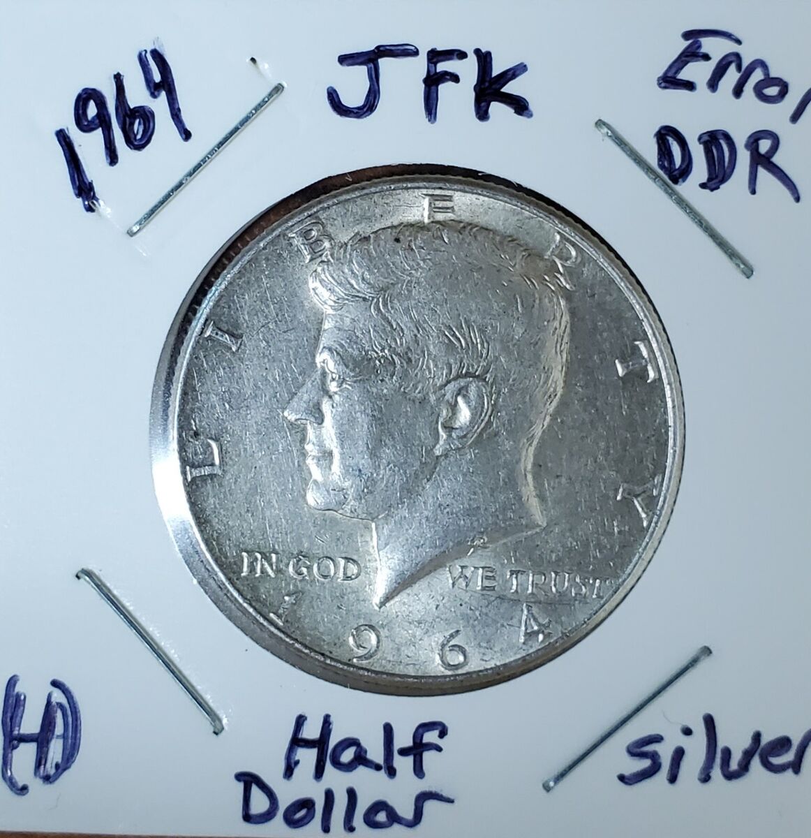 その他 DOPPELGANGER - DOD 1964 Washington Quarter - Denver - Double Die Error - PCGS 64