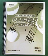 Yamaha PSR-195 Instruction Manual: 52 Pages  Protective Covers 