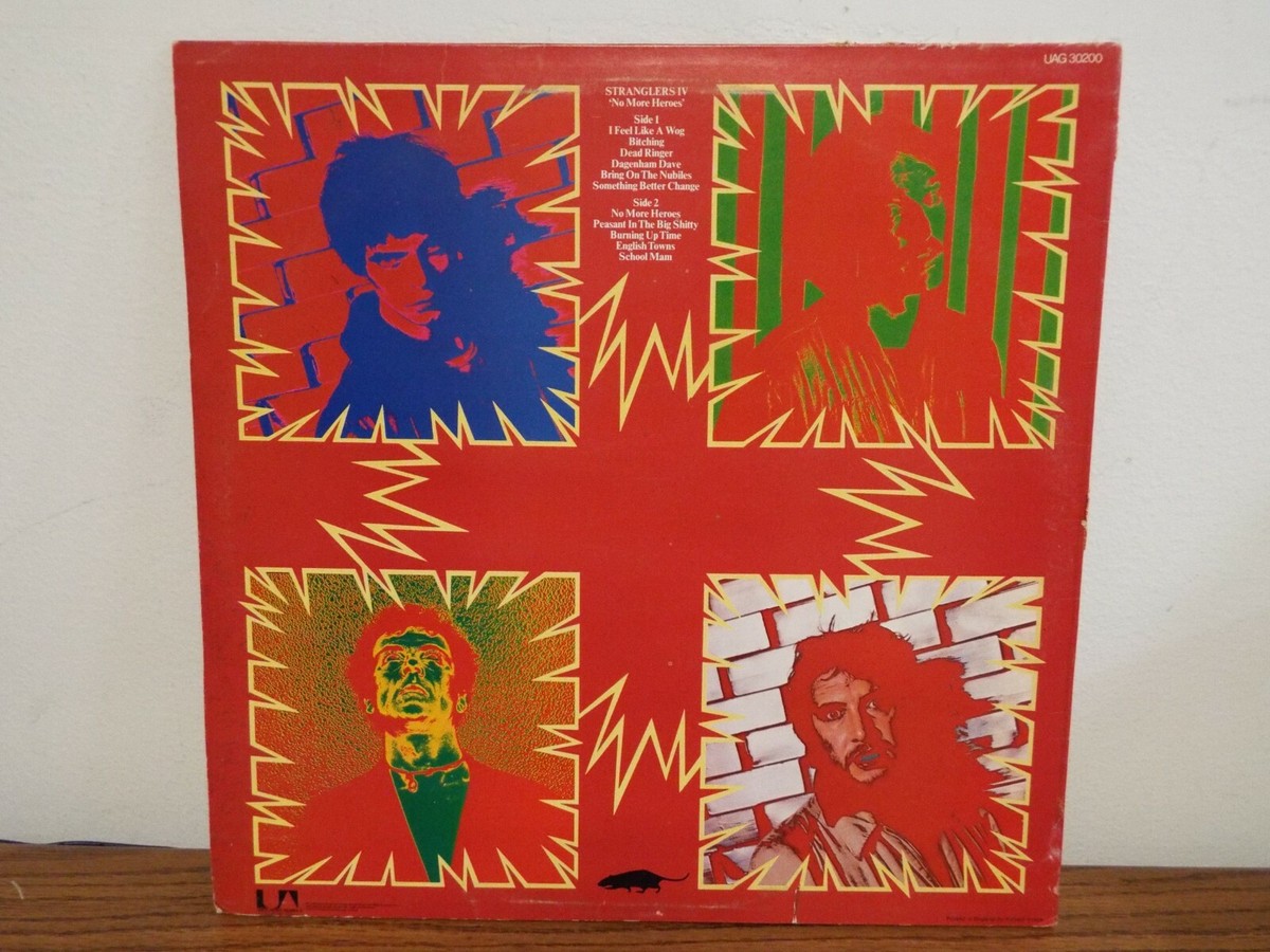 (s)THE STRANGLERS/NO MORE HEROES レコード THE STRANGLERS NO MORE HEROS 1977 PUNK ROCK LP VINYL ALBUM | eBay