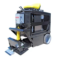 Terminator 7.5 HP Electric Ride-On Floor Scraper with 12" Blade Holder 480V 3Ph