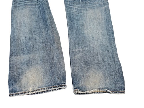 Men’s Denim Supply Ralph Lauren Prospect Slim Light Wash Jeans 40 x 31 Destroyed - Picture 13 of 13