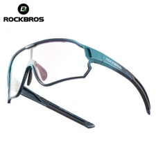 ROCKBROS Kids Photochromic Sports Sunglasses UV400 for Youth Boys Girls Age 8-14