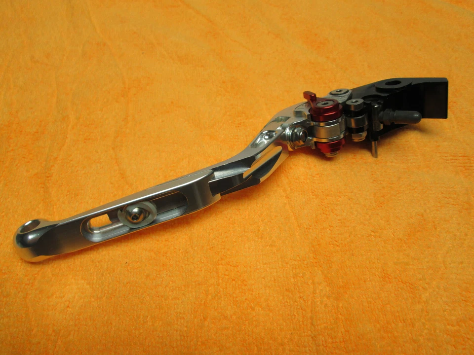 Palanca de embrague plegable ajustable de freno Ducati 2008-2013 848 1098 1198 Foto 3 de 4