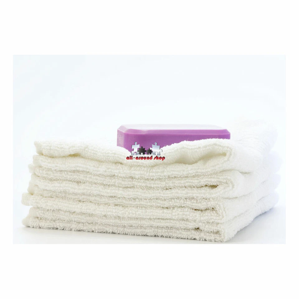 VON ALL-AROUND24 6 Stück Tuch Gesichtsreinigungstuch Abschminktuch Microfaser Make Kosmetiktuch