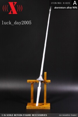 X-TOYS 1/6 X-019-A Metal Knight Jousting Lance/Spear fit for 12'' Action Figure