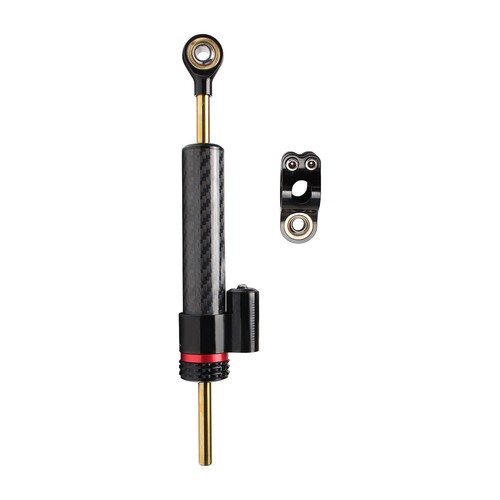 Universal for Street Motorcycles, Scooters, 255mm Aluminum Alloy Steering Damper - Foto 6 di 24
