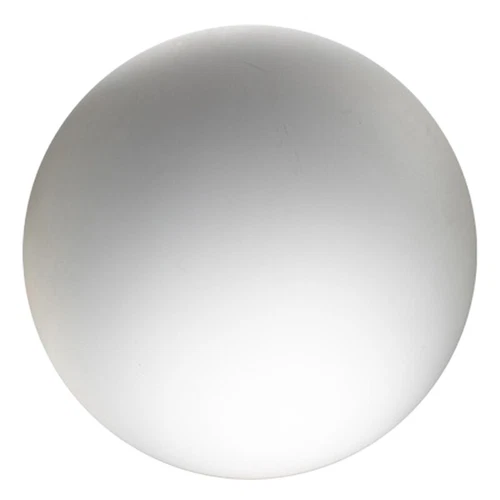 Centro de mesa bola decorativa esfera de cristal esmerilado macizo vidrio opaco 90MM-100MM - Imagen 5 de 11