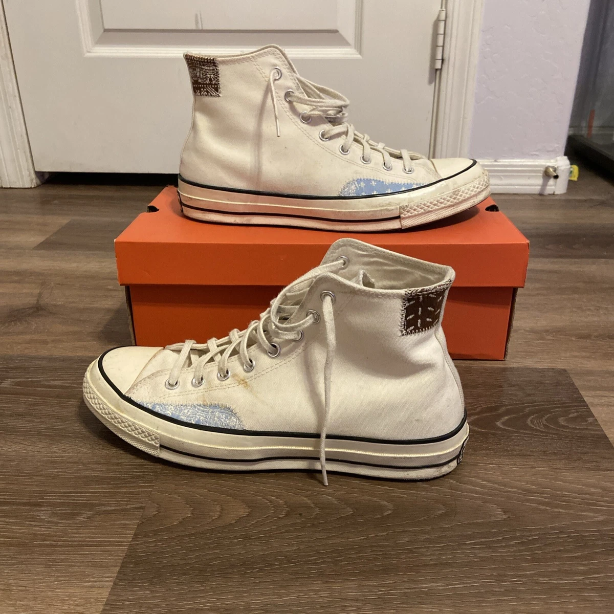 Converse Chuck 70 High Crafted Ollie Patch - Egret for Sale 