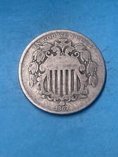1867 Shield Nickel - Fine+ - As Shown! (#0303)