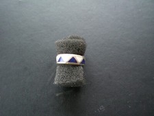 Indianerschmuck Ring Sterlingsilber 925, Gr.51 , Inlay, NEU