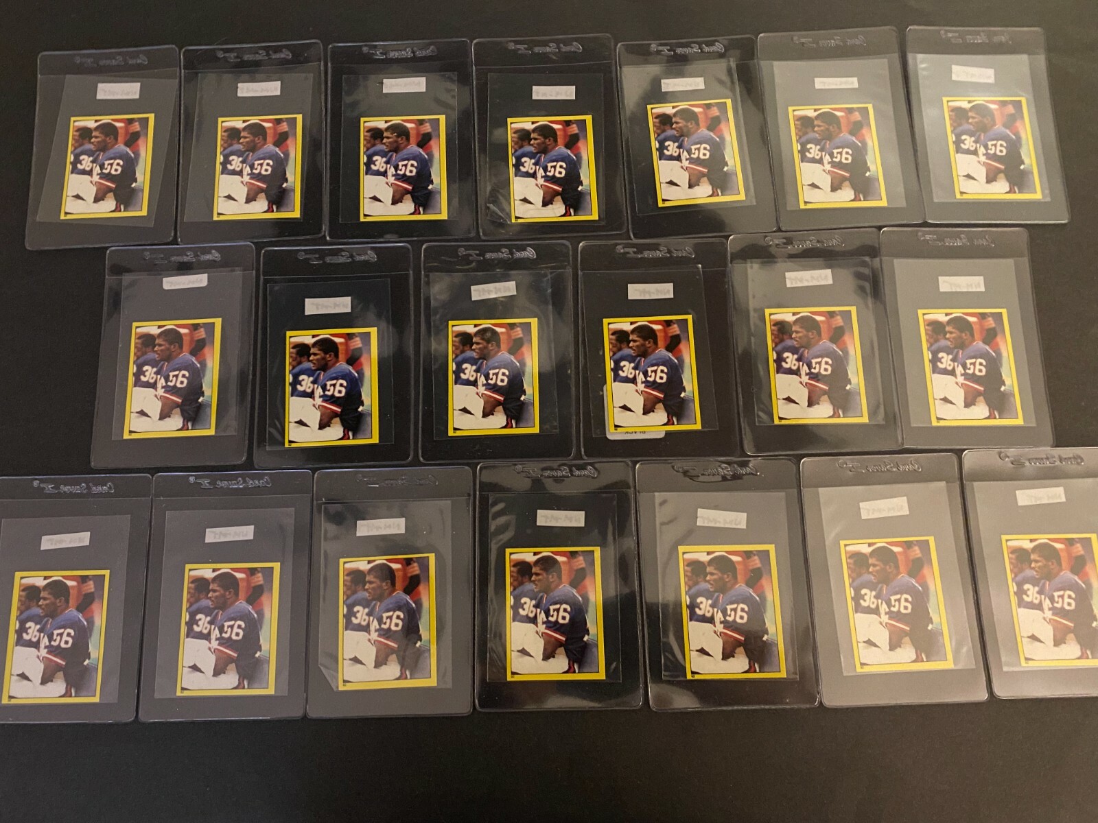 1982 TOPPS FOOTBALL STICKER #92 LAWRENCE TAYLOR ROOKIE (20CT LOT) NM-MINT