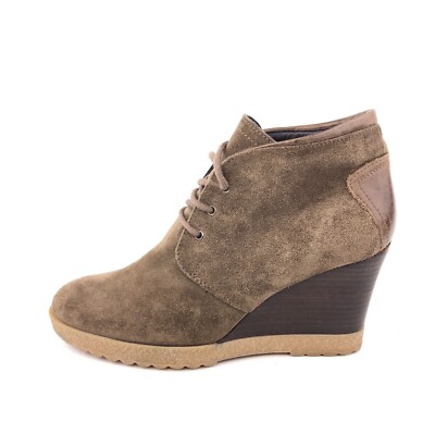 Aquatalia Cassie Wedge Chukka Boots Womens Size 9.5 EUR 40  display picture 1