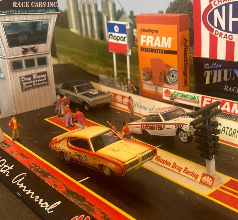 АРНИ ФЕРМЕР BESWICK 1969 ПОНТИАК GTO СУДЬЯ NHRA DRAG STRIP ЛЕГЕНДЫ НОВОМ НА КАРТЕ - Изображение 2 из 4