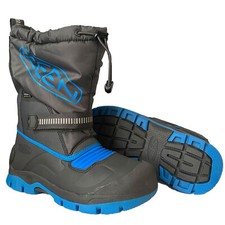 Keen Neige Troll Wp C Kinder-Schneestiefel Bottes D'Hiver Chaussures Gris/Bleu