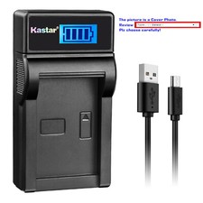 Kastar Battery LCD Charger for Kodak KLIC-7001  Kodak EasyShare MD1063 Camera