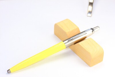 Parker Jotter Ballpoint Pen Yellow 50Th Anniversary Made In UK New In tube