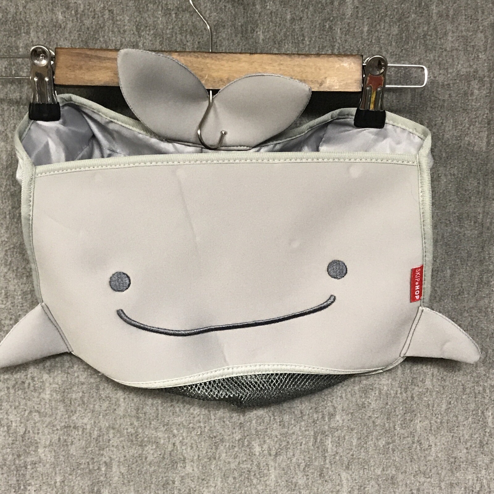 Skip Hop Moby Bath Toy Tub Organizer Corner Suction Cups Kids Gray