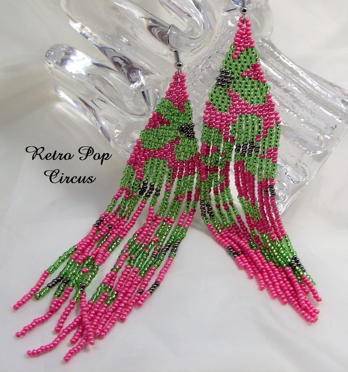 Discover 130+ seed bead flower earring patterns seven.edu.vn