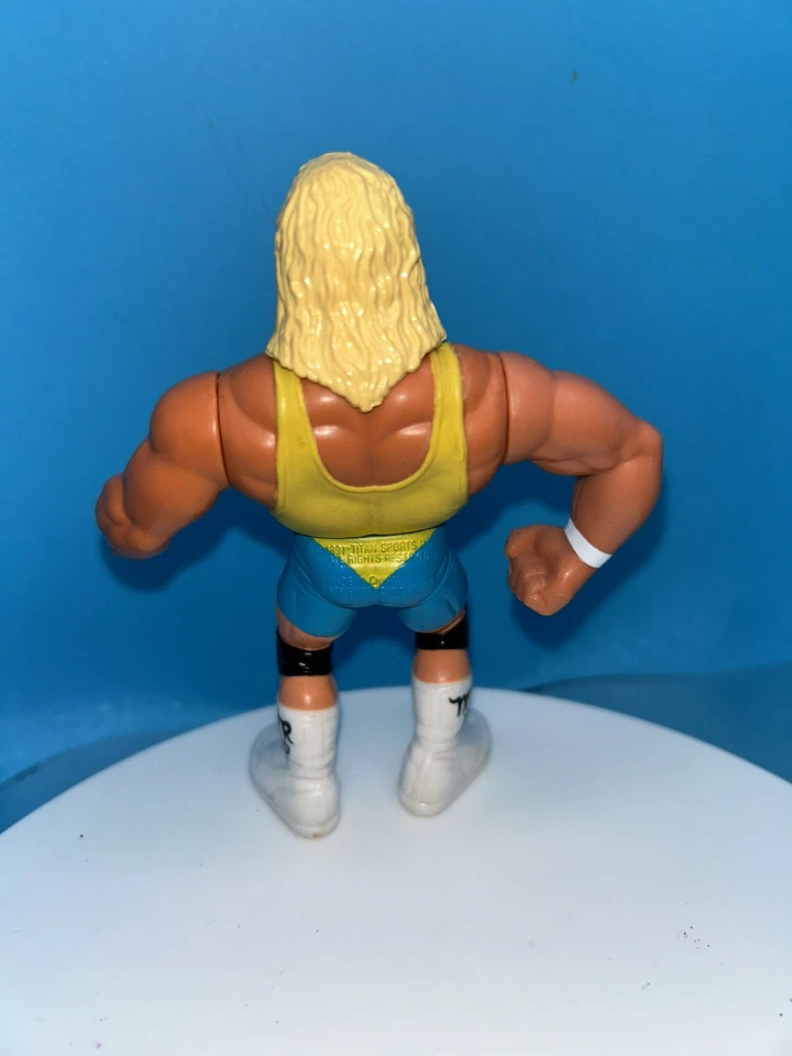 1991 WWF Hasbro MR Perfect Series 8 Wrestling Figure Titan Sports - Image 2 of 2