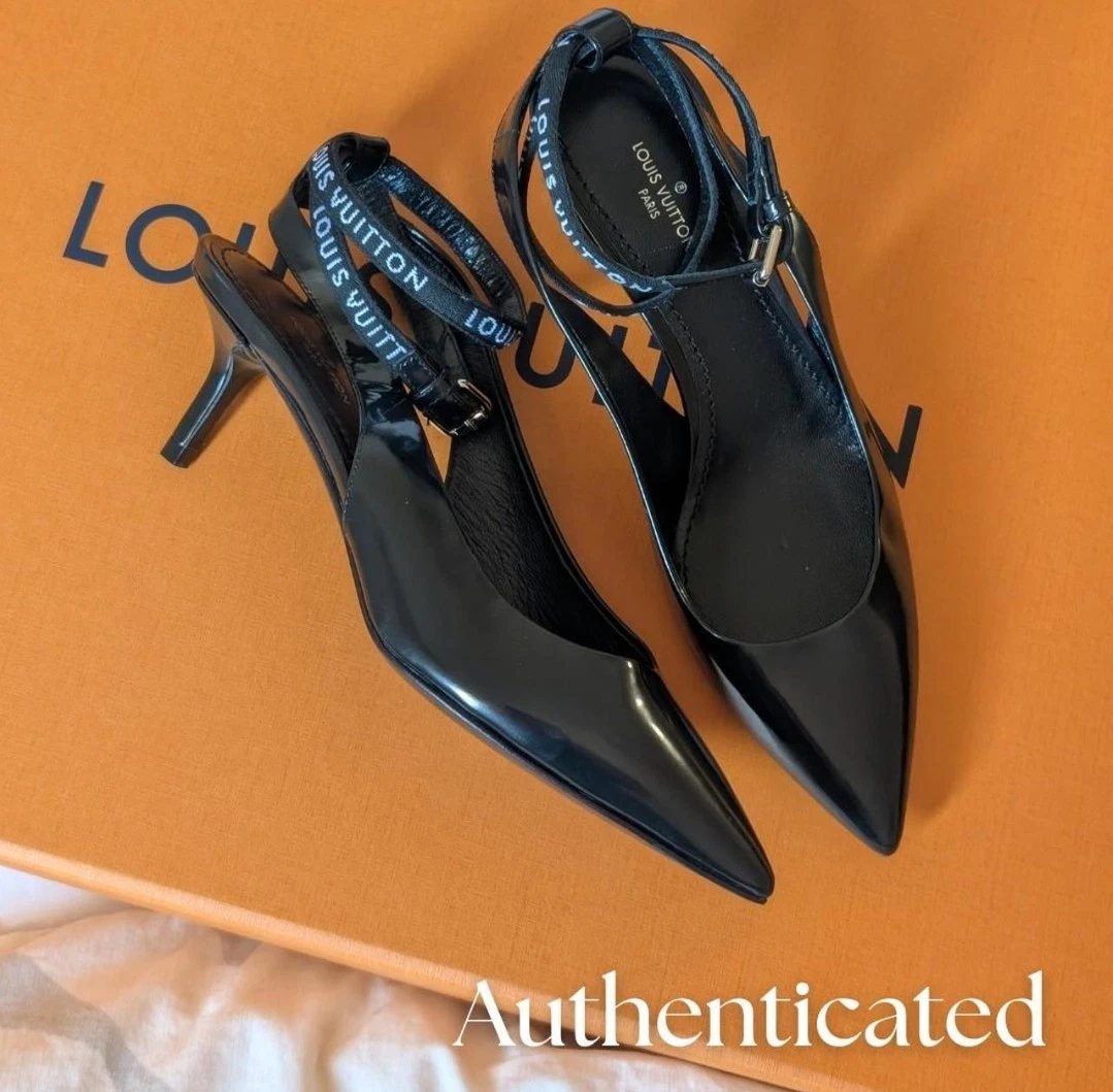 未使用品 LOUIS VUITTON シルクサテン レース フラットパンプス 一 番 安い 通販ファッション - 未使用品 LOUIS VUITTON シルクサテン