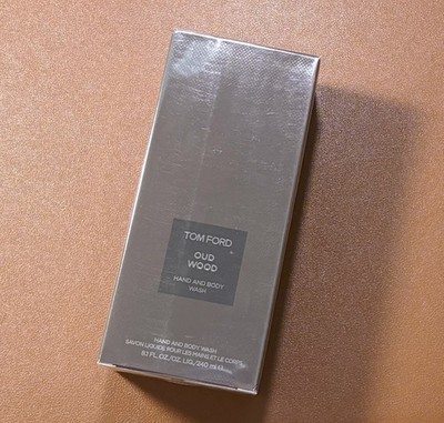 TOM FORD Oud Wood Hand and Body Wash 8.1oz 240ml Full Size New In Box Sealed