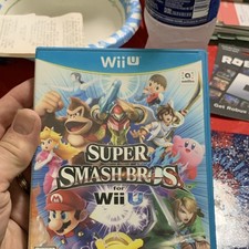 Nintendo Super Smash Bros. for Wii U Complete w/ Case, Disc & Manual