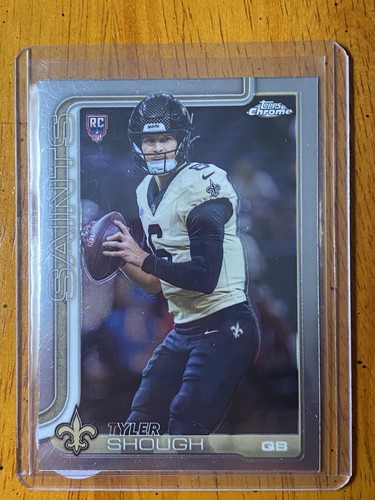 2025 Topps Chrome Base Rookies Tyler Shough #398 RC